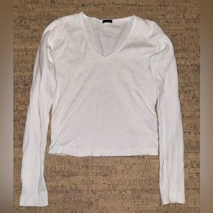 Brandy Melville White Long Sleeve